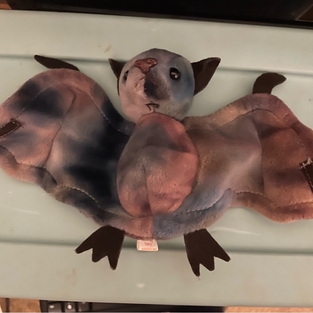 Ty Multicolor Plush Batty